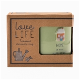 Thumbnail 3 - Love Life Home Embossed Mug