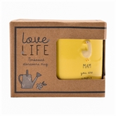 Thumbnail 3 - Love Life Mam Embossed Mug