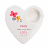 Thumbnail 3 - Love Life Ceramic Nanna Tea Light Candle Holder