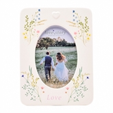 Thumbnail 2 - Love Story Ceramic Floral Photo Frame