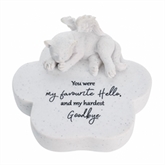 Thumbnail 2 - "You Were my Favourite Hello" Cat Memorial Plaque