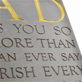 Thumbnail 2 - Dad Memorial Square Plaque