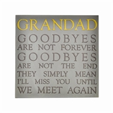 Thumbnail 3 - Grandad Memorial Square Plaque