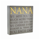 Thumbnail 1 - Nana Memorial Square Plaque