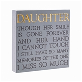 Thumbnail 1 - Daughter Memorial Square Plaque