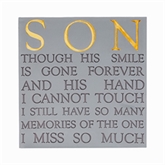 Thumbnail 3 - Son Memorial Square Plaque