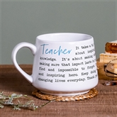 Thumbnail 1 - Stoneware Teacher Mug