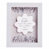 Thumbnail 1 - Sisters Framed Plaque