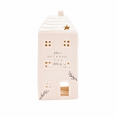 Thumbnail 3 - Home Ceramic House Tea Light Holder