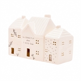 Thumbnail 1 - "Where I Need To Be" Ceramic House Tea Light Holder