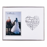 Thumbnail 1 - Wedding Silver Heart Photo Frame