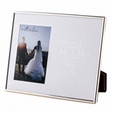 Thumbnail 2 - Mr & Mrs Silver Heart Photo Frame