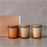 Thumbnail 2 - Serenity Tranquil Set of 3 Votive Candles