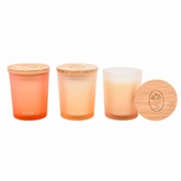 Thumbnail 4 - Serenity Tranquil Set of 3 Votive Candles