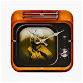 Thumbnail 1 - Iconic Television Wall Clock