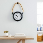Thumbnail 1 - Wall Clock with Rope Hanger