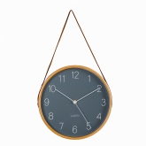 Thumbnail 2 - Wooden Wall Clock with Hanging Belt