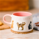 Thumbnail 1 - Ling Designs "Cats Are My Favourite People" Ceramic Mug