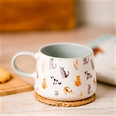 Thumbnail 1 - Ling Designs Cat Pattern Ceramic Mug