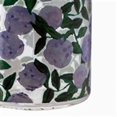 Thumbnail 2 - Blue Floral Glass Water Bottle Blue