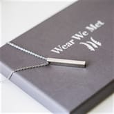 Thumbnail 10 - Personalised Bar Necklace