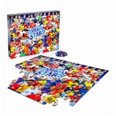 Thumbnail 1 - World Football Stars 1000 Piece Jigsaw Puzzle