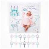 Thumbnail 5 - Baby Cotton Swaddle & Milestones Gift Sets