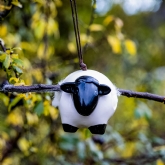 Thumbnail 3 - Hanging Ceramic Sheep With Wool 