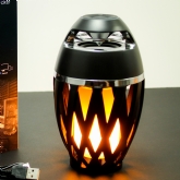 Thumbnail 2 - Bluetooth Speaker with LED Flame Effect