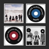 Thumbnail 1 - White Record Album Frame