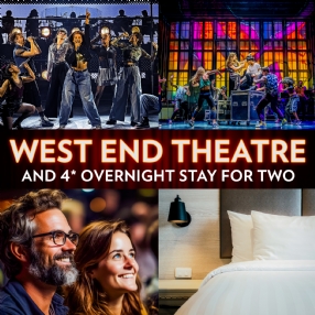 West End Theatre and 4* Overnight Stay for Two