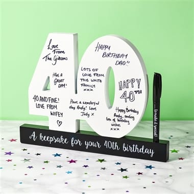 40th Gifts For Women And Family Friendly Find Me A Gift