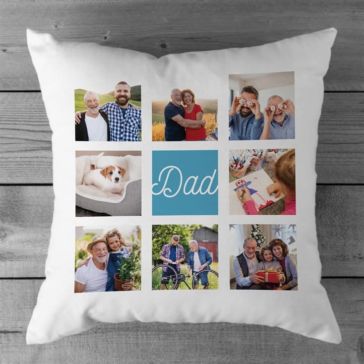 Personalised DoubleSided Photo Cushion Find Me A Gift