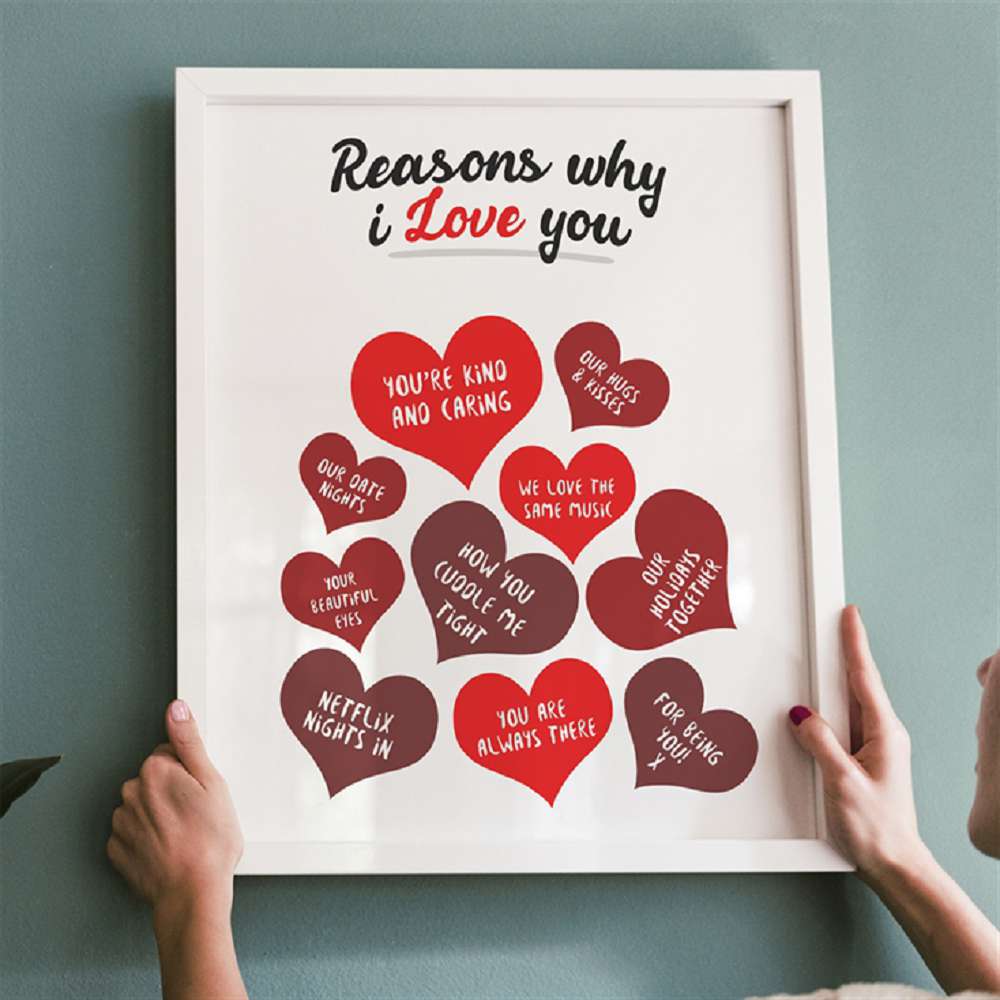 I you love why reasons 100 reasons