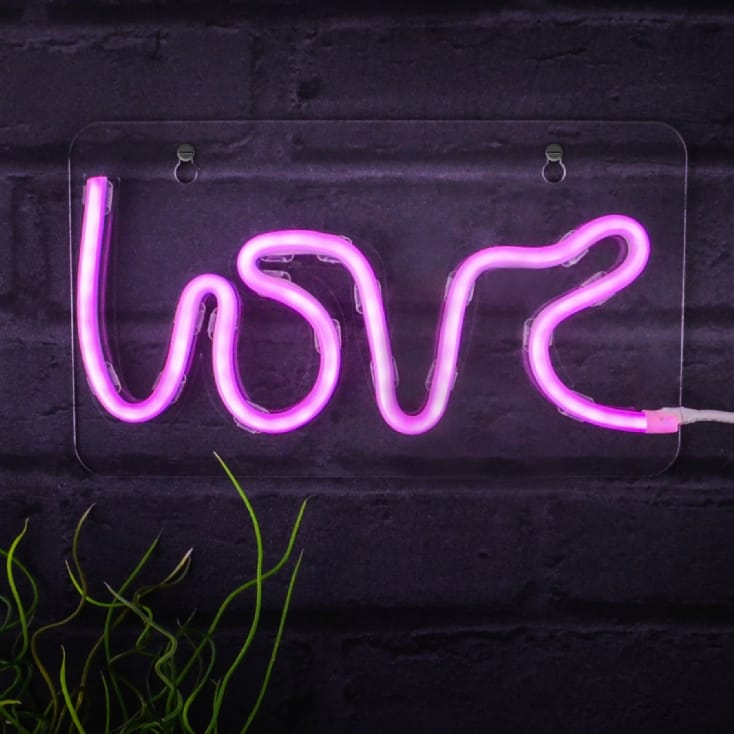 Love LED Neon Wall Light