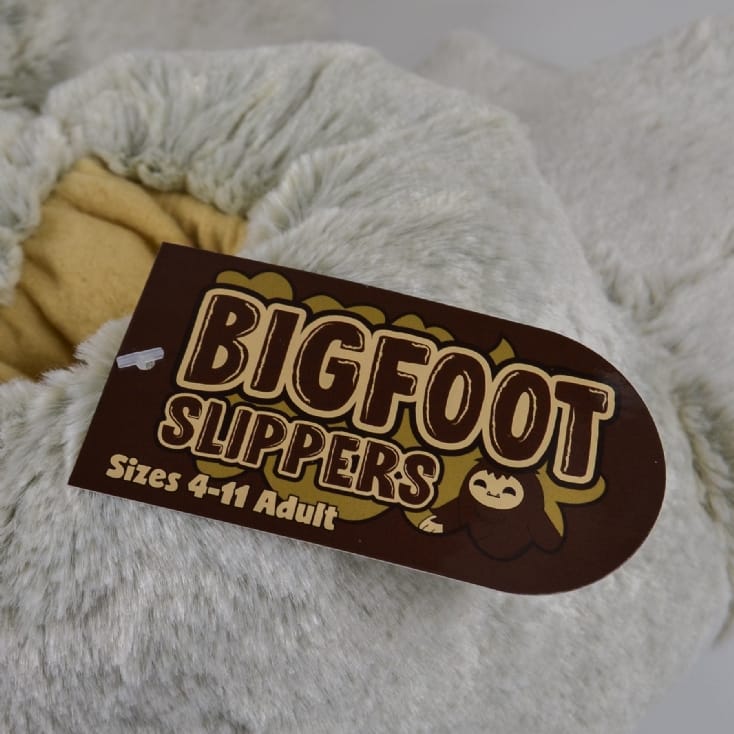 sasquatch feet slippers