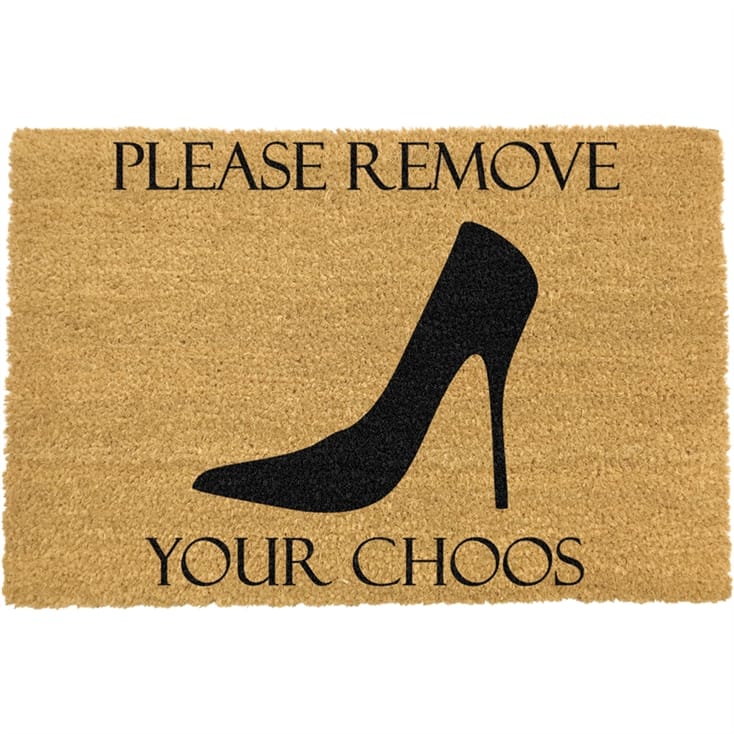 Remove Your Choos Doormat