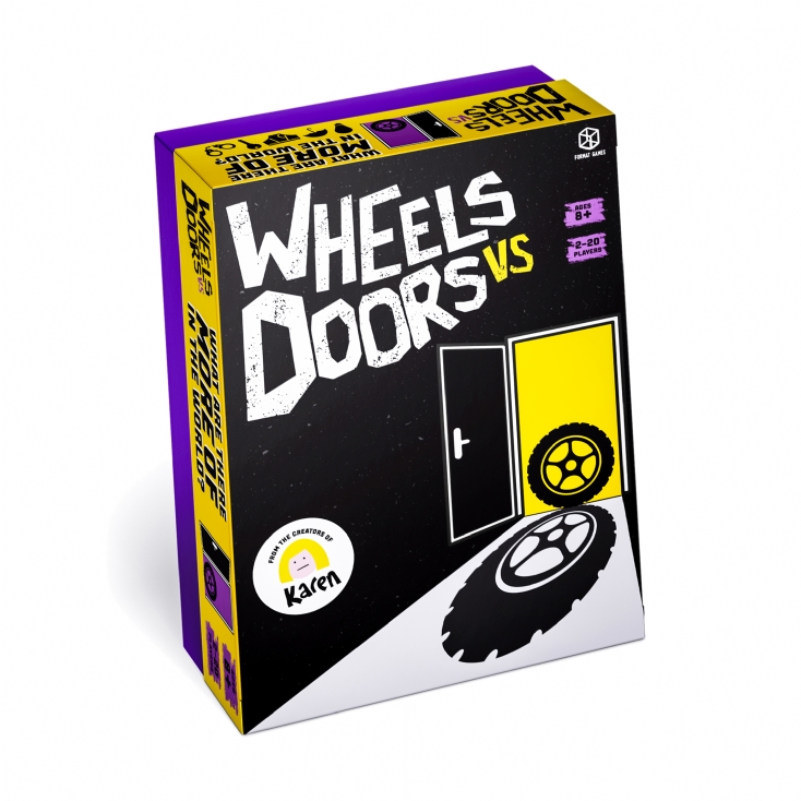 Wheels VS Doors Board Game Find Me A Gift