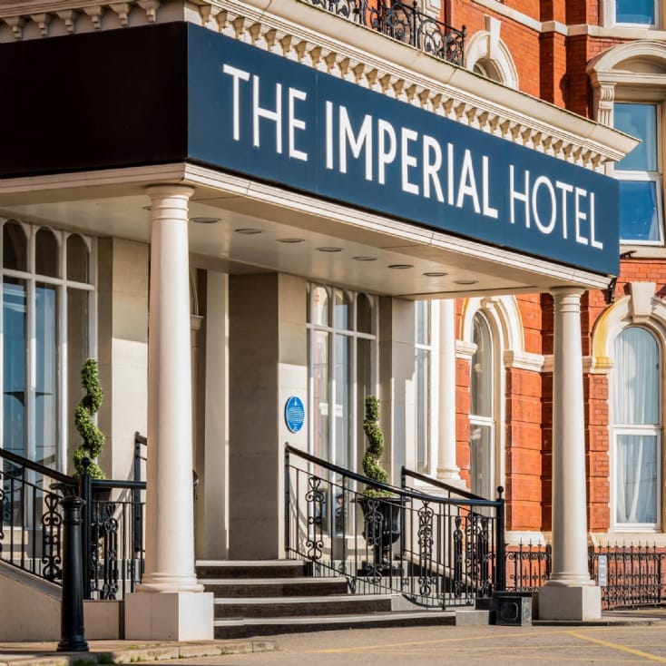 Romantic Escape with 3 Course Dinner at The Imperial Hotel Blackpool