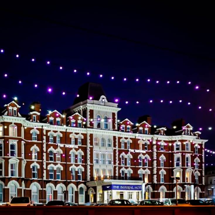 Romantic Escape with 3 Course Dinner at The Imperial Hotel Blackpool