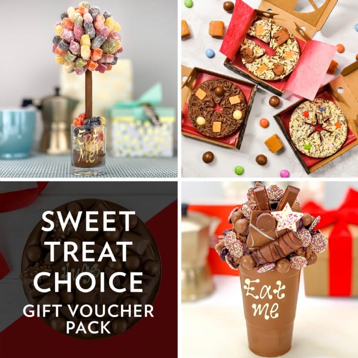 Personalised Sweet Treats Voucher Gift Pack Find Me A Gift