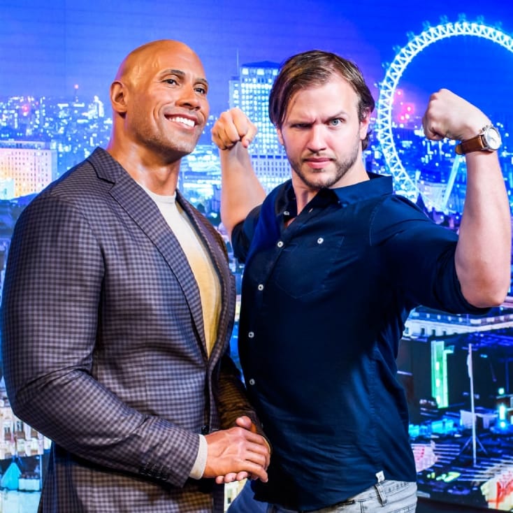 Madame Tussauds and 2 Course Meal at The Hard Rock Café for Two