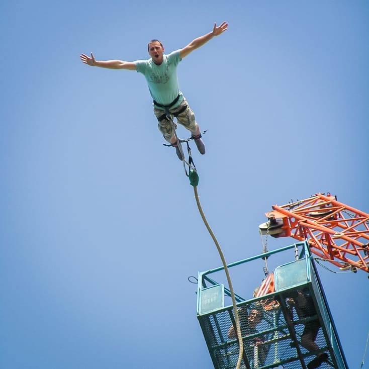 160ft Crane Bungee Jump