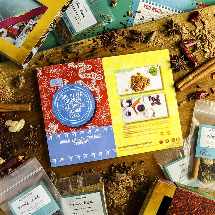 Six Month Recipe Kit Subscription with The Spicery
