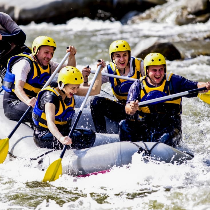 White Water Rafting Session