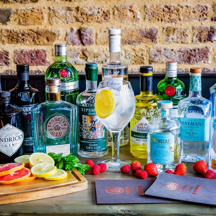 Gin Tasting Masterclass for Two at Brewhouse and Kitchen