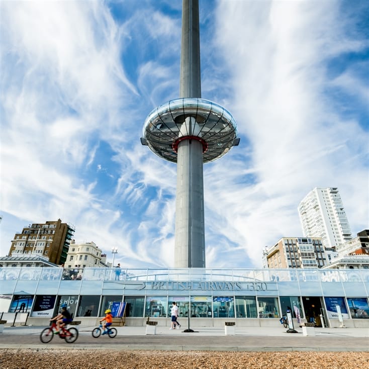 A Visit to The British Airways i360 and Borde Hill Garden for Two