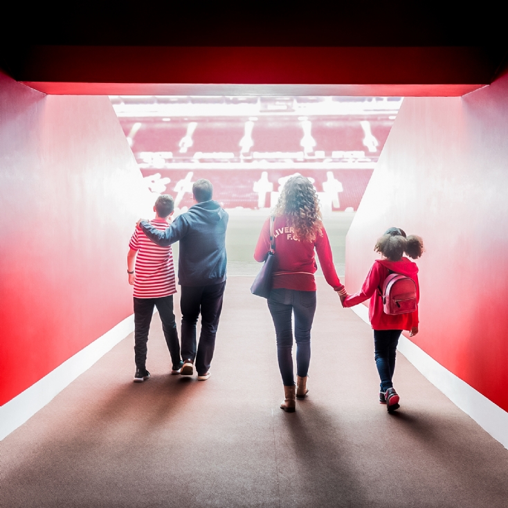 Liverpool FC Adult and Child Stadium Tour