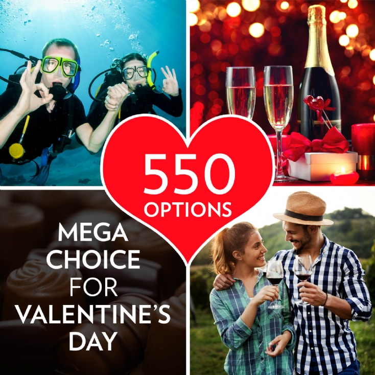 Experience Mega Choice for Valentine’s Day