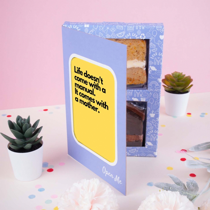 Personalised Life Comes With a Mother... Cake in a Card